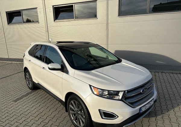 Ford EDGE cena 96000 przebieg: 103000, rok produkcji 2017 z Tarnów małe 704